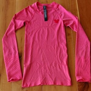 Lululemon Disney Pink Long-Sleeve Size 0 Collaboration Tee ***Limited EditionTee